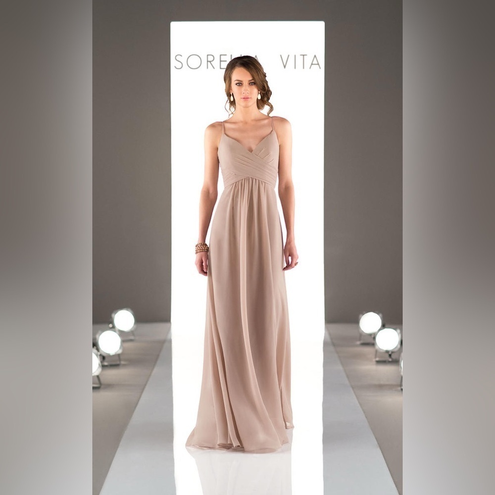 SORELLA VITA DESIGNER BRIDESMAID GOWNS Blush Size 8 Evening Formal
